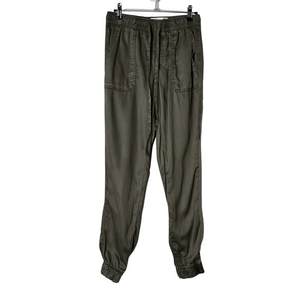 C&C California Pants - C & C California 100% Lyocell Pull On Jogger Pants Green Womens XS